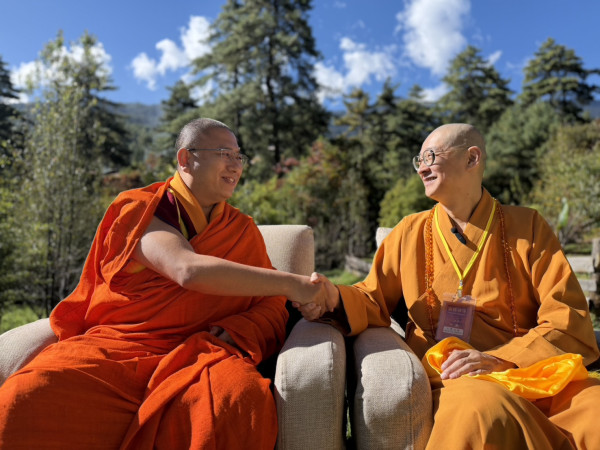 【With Video】Global Buddhist Masters Gather in Bhutan for the Largest Dharma Assembly in 400 Years 　 Venerable Master Da Hui Prays for World Peace and Promotes International Buddhist Exchange