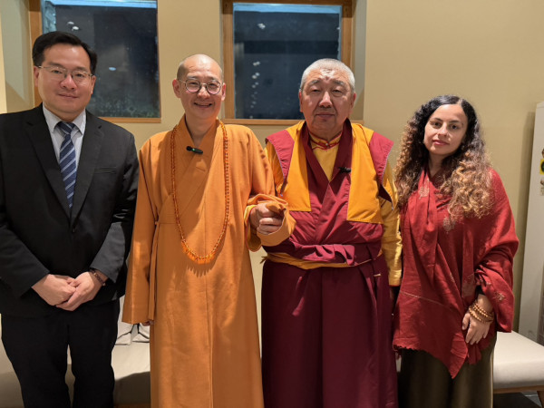 【With Video】Venerable Master Da Hui Meets Russia’s Deputy Khambo Lama in Bhutan Promoting Buddhist International Exchange and the Aspiration for World Peace